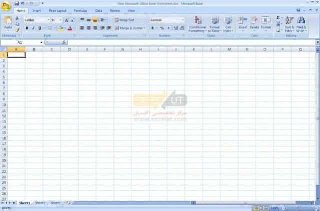 Excel 2007 Empty Sheet (2007)