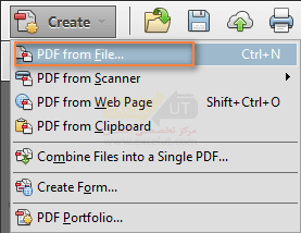 تبدیل فایل‌های اکسل به PDF با استفاده از Adobe Acrobat Pro